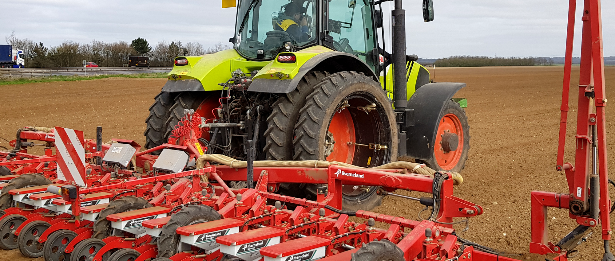 Claas narrow dual wheels