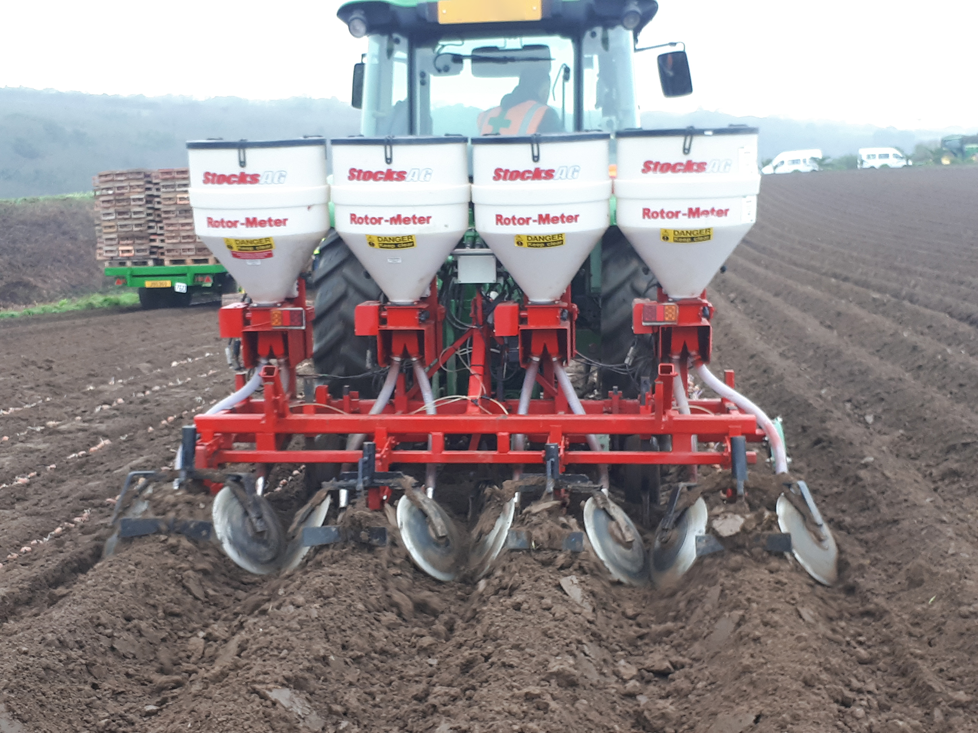 4 Rotor meters in use